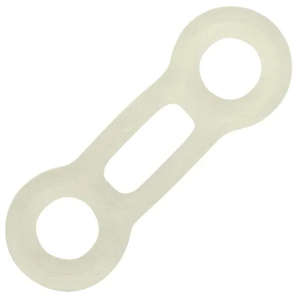 Kong Snabbt Gummiset 10 Enheter, Translucent, 10mm