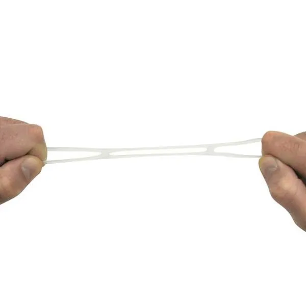 Kong Snabbt Gummiset 10 Enheter, Translucent, 10mm