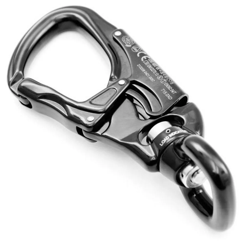 Kong Tango 360 Rotary Karabinkrok, Black, One Size