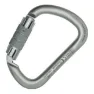 Kong X-large C Steel Twist Lock Karabinkrok, Metal / lunar white, One Size