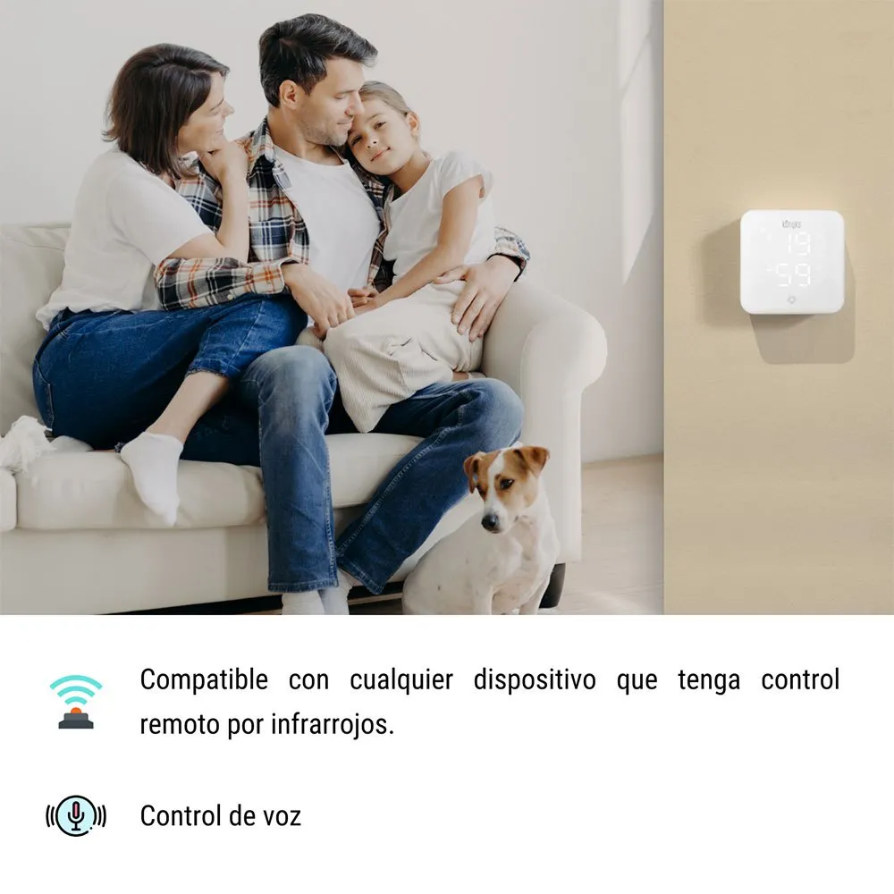 Konyks Climpac Smart Termostat, White, One Size