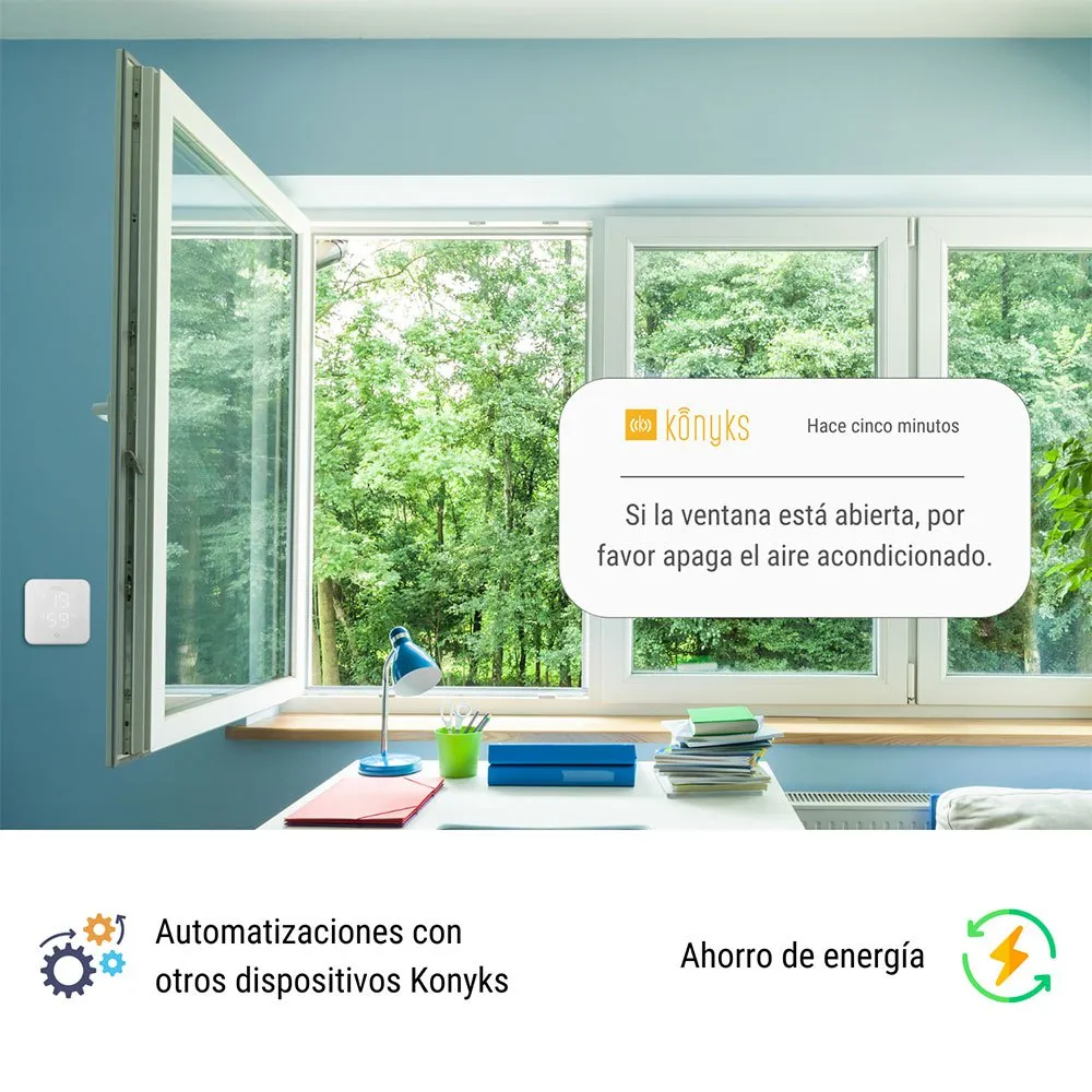 Konyks Climpac Smart Termostat, White, One Size