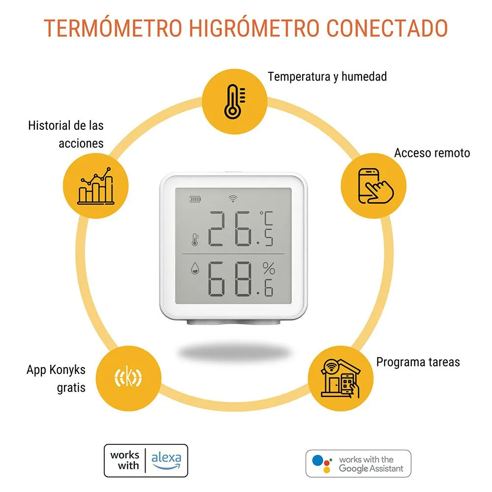 Konyks Termo Smart Termostat, White, One Size