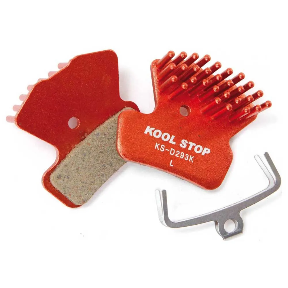 KOO Aero Skivbromsbelägg, Red / grey, One Size KOO Aero Skivbromsbelägg, Red / grey, One Size