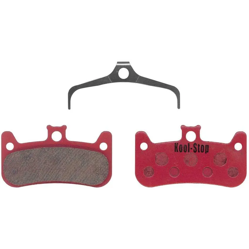 KOO D340 Organiska Skivbromsbelägg, Red / silver, One Size KOO D340 Organiska Skivbromsbelägg, Red / silver, One Size