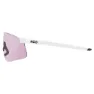 KOO Foto Kromatiska Solglasögon, White matt, Photochromic Pink Mirror/CAT1-3