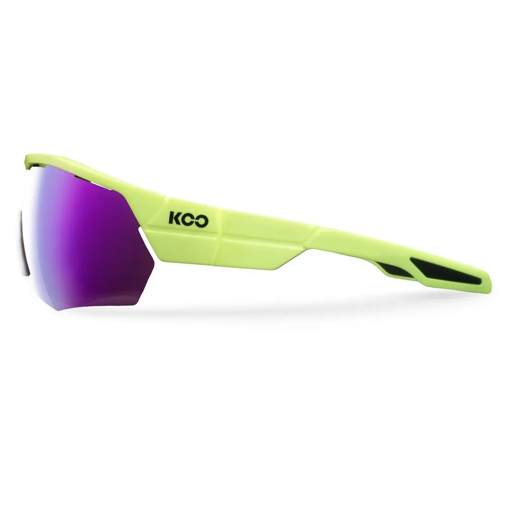 KOO Open Cube Solglasögon, Yellow fluo, Infrared/CAT3 KOO Open Cube Solglasögon, Yellow fluo, Infrared/CAT3