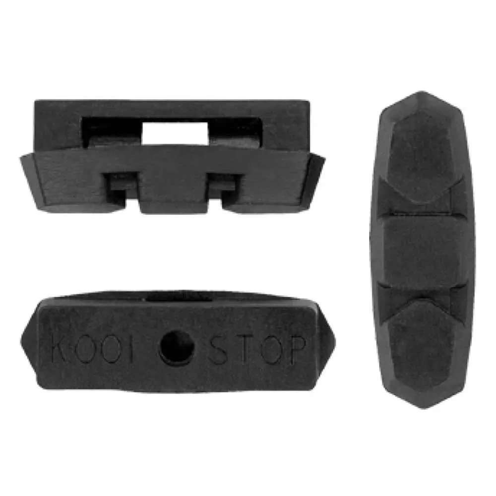 KOO Vintage Fälgbromsbelägg, Black, One Size