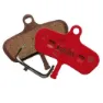 Kool-Stop Avid Code D295 Disc Skivbromsbelägg, Red, One Size