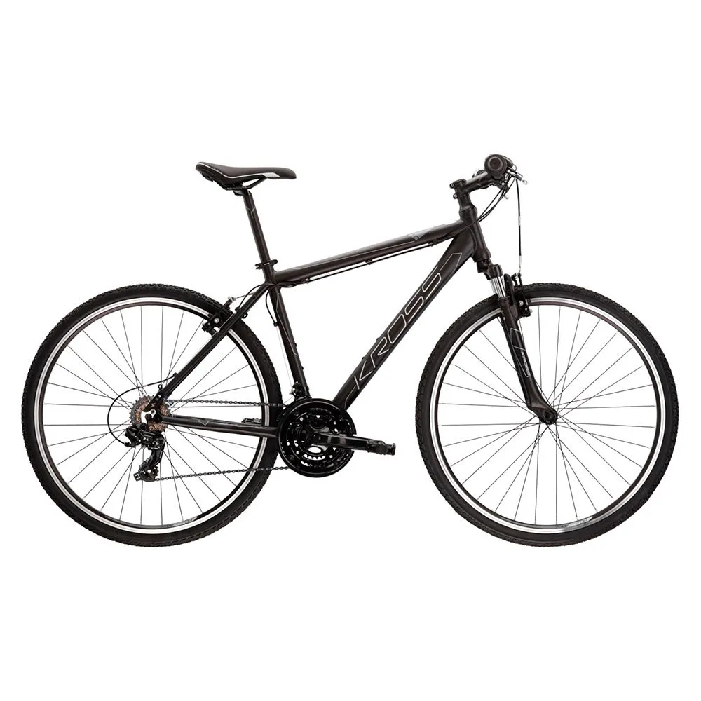 Kross Evado 1.0 28´´ Cykel, Black / graphite, L