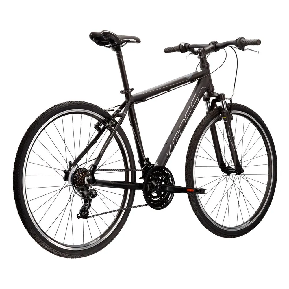 Kross Evado 1.0 28´´ Cykel, Black / graphite, L