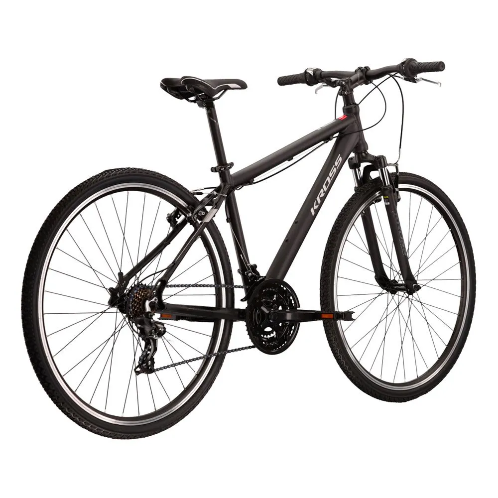 Kross Evado 1.0 28´´ Cykel, Black / graphite, L