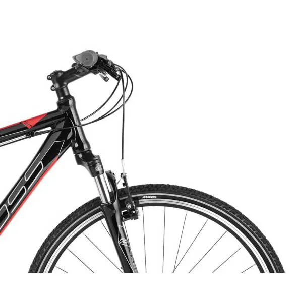 Kross Evado 3.0 28´´ Cykel, Black / red, M