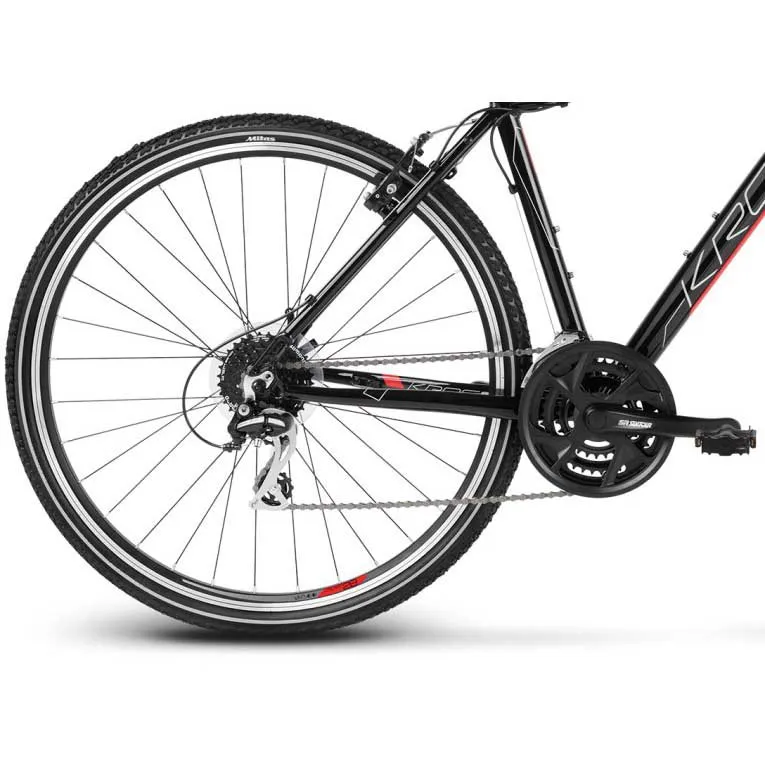 Kross Evado 3.0 28´´ Cykel, Black / red, M