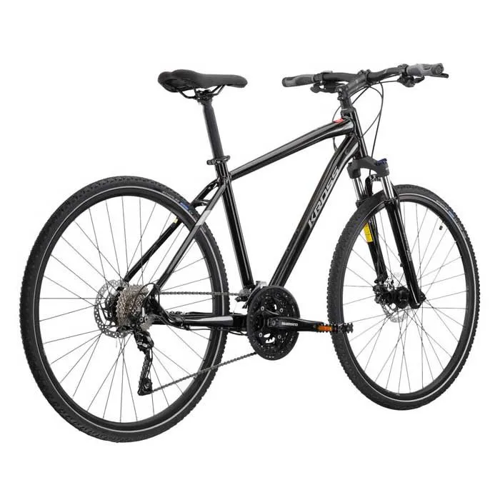 Kross Evado 7.0 700 Cues Rd U6020 2024 Cykel, Black, L