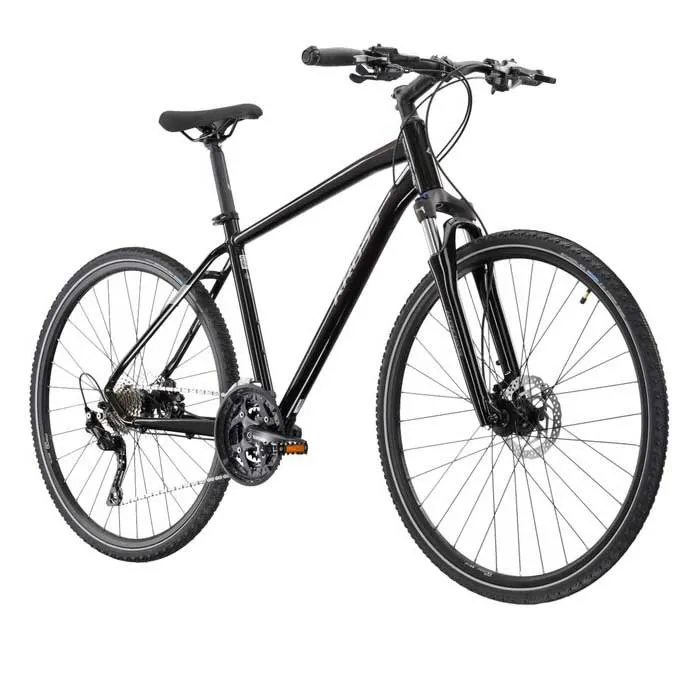 Kross Evado 7.0 700 Cues Rd U6020 2024 Cykel, Black, L