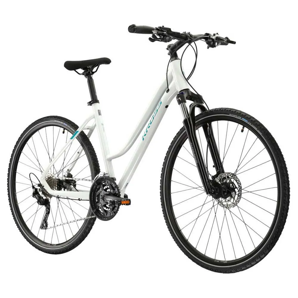 Kross Evado 7.0 700 Cues Rd U6020 Lady 2024 Cykel, White, L