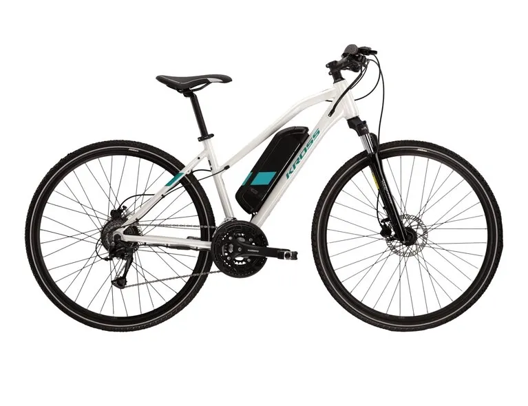 Kross Evado Hybrid 1.0 Dam Elcykel, L Kross Evado Hybrid 1.0 Dam Elcykel, L