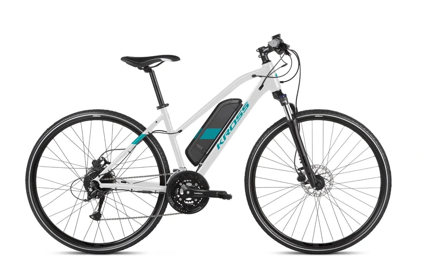 Kross Evado Hybrid 1.0 Dam Elcykel, L Kross Evado Hybrid 1.0 Dam Elcykel, L