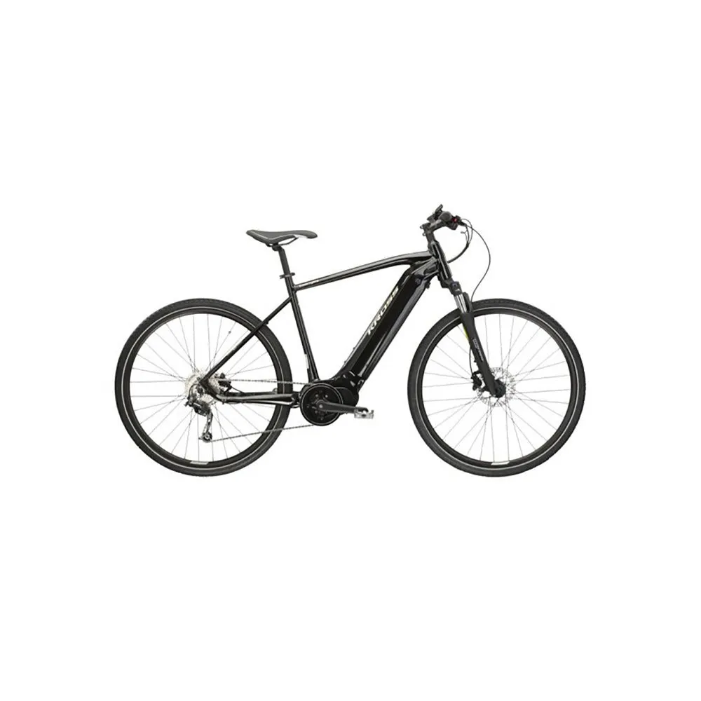 Kross Evado Hybrid 3.0 28´´ Deore M592 2023 Elcykel, Black, M, 882Wh