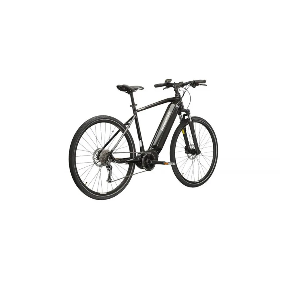 Kross Evado Hybrid 3.0 28´´ Deore M592 2023 Elcykel, Black, M, 882Wh