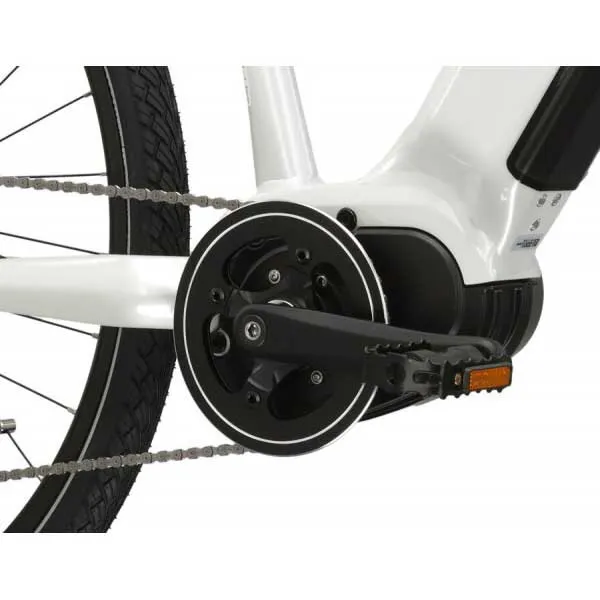 Kross Evado Hybrid 3.0 28´´ Deore M592 Lady 2023 Elcykel, Pearl, M, 882Wh