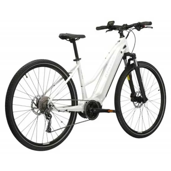 Kross Evado Hybrid 3.0 28´´ Deore M592 Lady 2023 Elcykel, Pearl, M, 882Wh