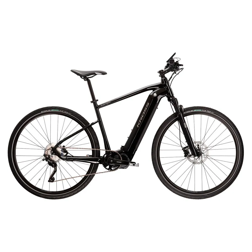 Kross Evado Hybrid 6.0 Elcykel, Black, L, 630Wh