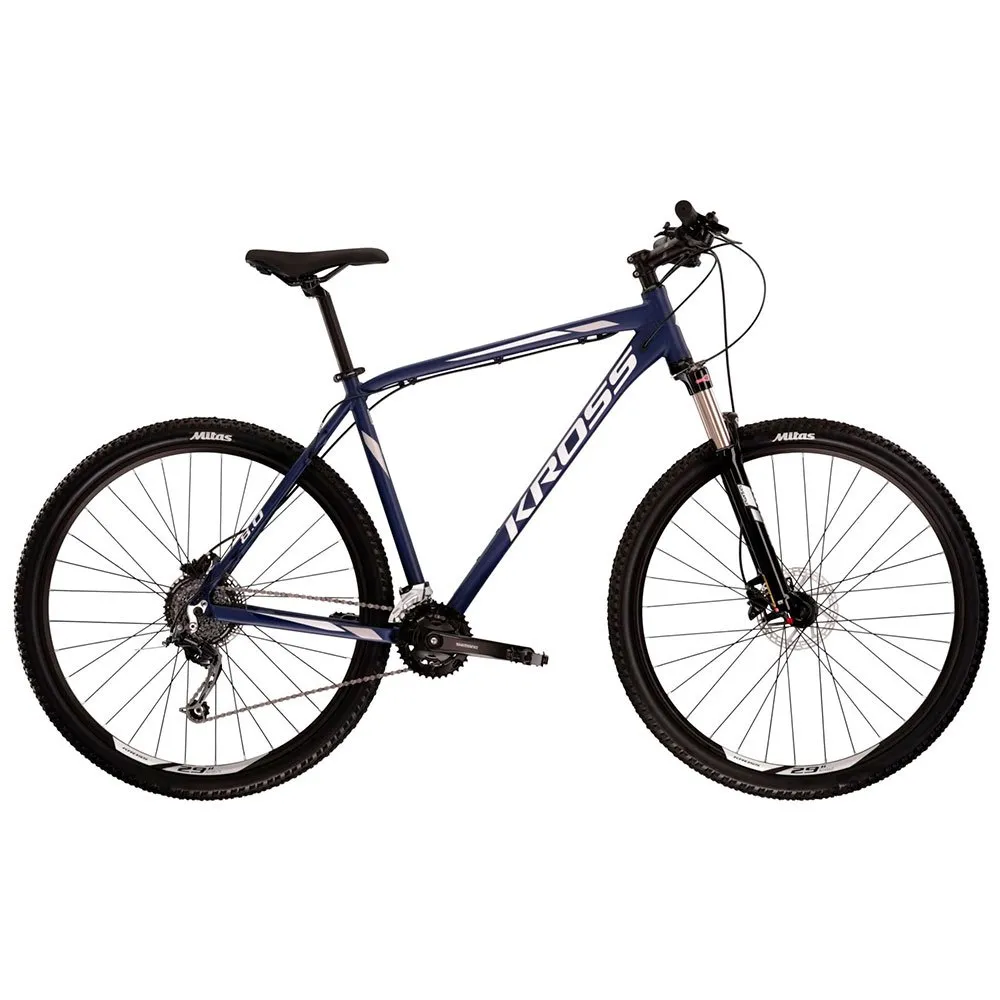 Kross Hexagon 8.0 29´´ 2022 Mtb Cykel, Navy blue / white / gray, M