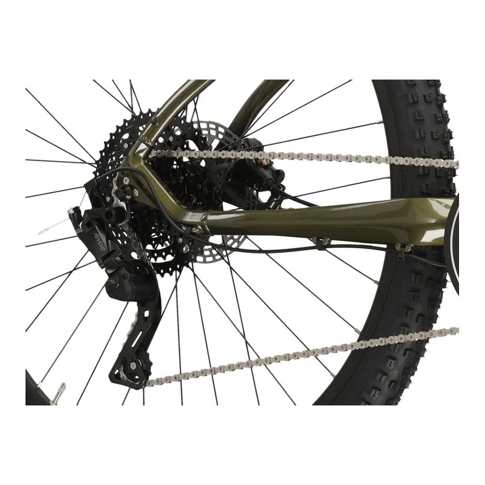 Kross Hexagon Boost 4.0 29´´ Advent 2023 Elcykel Mtb, Khaki / graphite, S, 730Wh