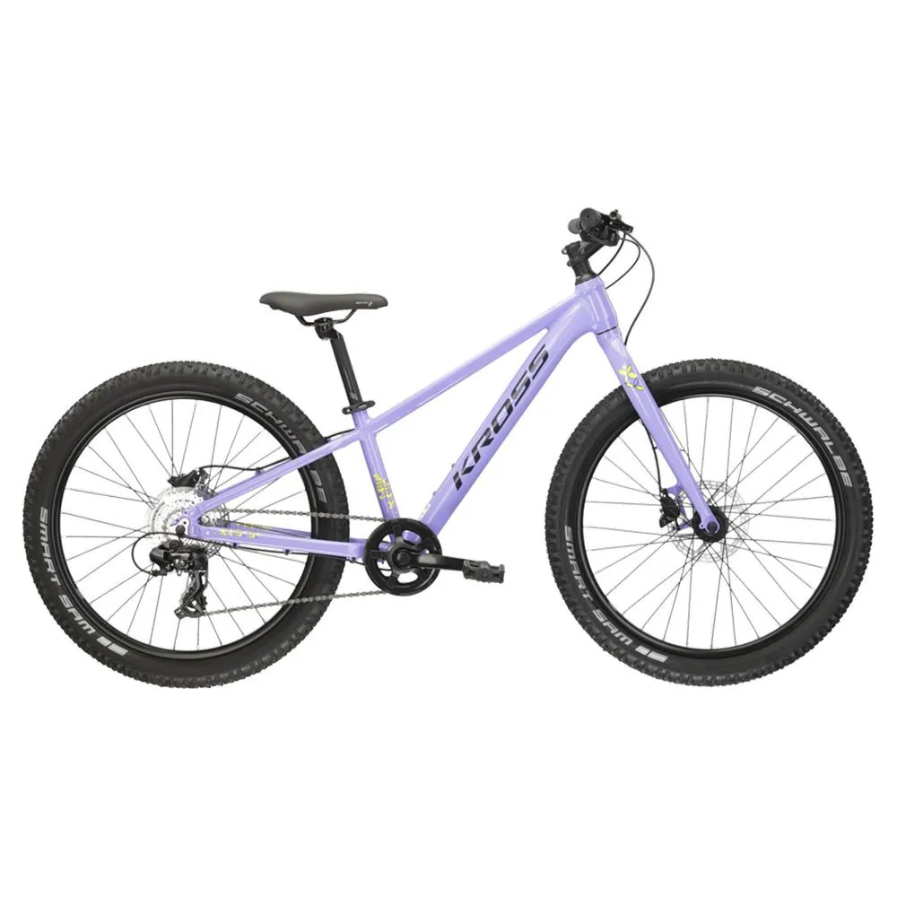 Kross Lea 2.0 24´´ Tourney Tx800 Lady 2024 Mtb Cykel Refurbished, Purple, S