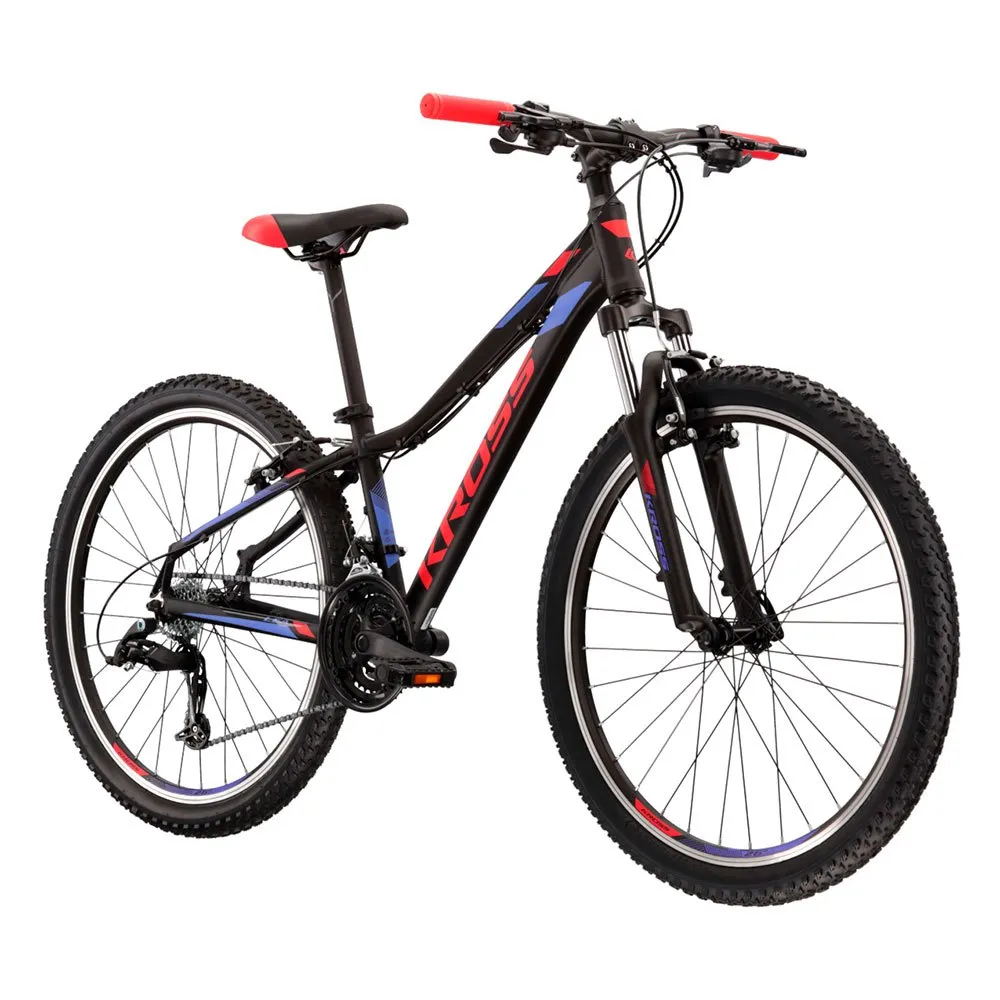 Kross Lea 2.0 26´´ Mtb Cykel, Black / strawberry / violet matt, XXS Kross Lea 2.0 26´´ Mtb Cykel, Black / strawberry / violet matt, XXS