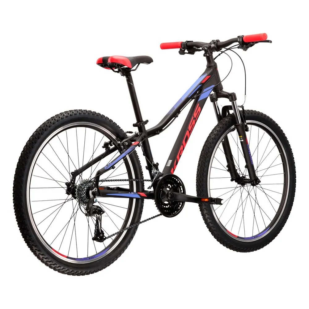 Kross Lea 2.0 26´´ Mtb Cykel, Black / strawberry / violet matt, XXS Kross Lea 2.0 26´´ Mtb Cykel, Black / strawberry / violet matt, XXS