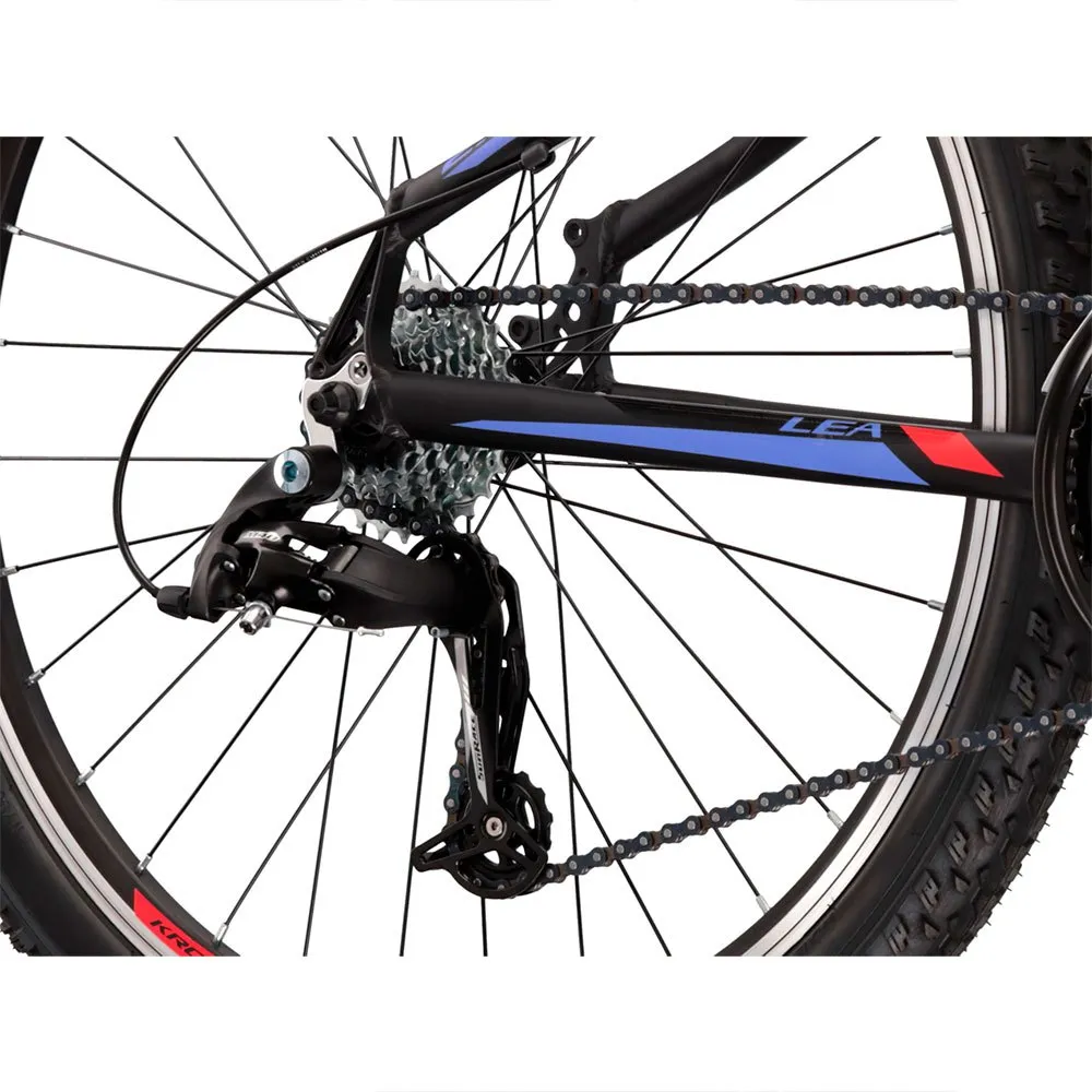 Kross Lea 2.0 26´´ Mtb Cykel, Black / strawberry / violet matt, XXS Kross Lea 2.0 26´´ Mtb Cykel, Black / strawberry / violet matt, XXS