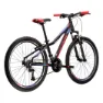 Kross Lea 2.0 26´´ Mtb Cykel, Black / strawberry / violet matt, XXS