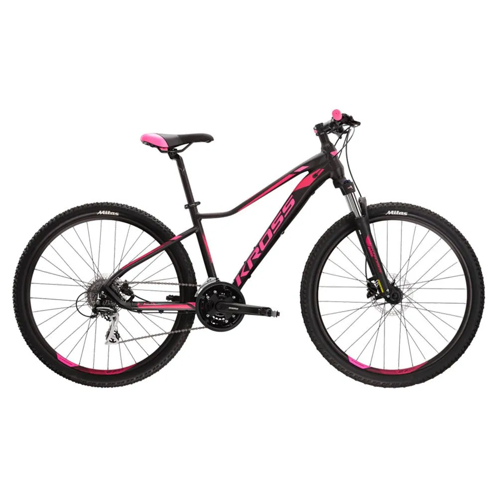 Kross Lea 6.0 27.5´´ Acera M360 Lady 2023 Mtb Cykel, Black, XXS