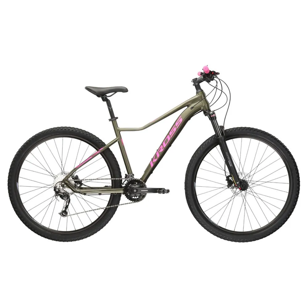 Kross Lea 8.0 29´´ Alivio M3100 Lady 2023 Mtb Cykel, Khaki, S