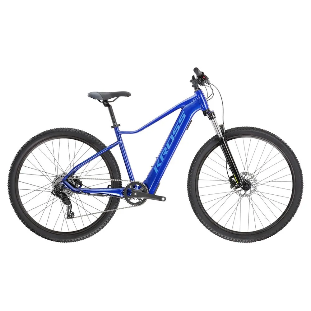 Kross Lea Boost 2.0 Dxs 27.5´´ Deore M592 Lady 2023 Elcykel Mtb, Blue / blue, XS
