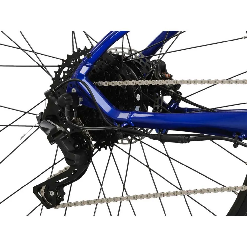 Kross Lea Boost 2.0 Dxs 27.5´´ Deore M592 Lady 2023 Elcykel Mtb, Blue / blue, XS