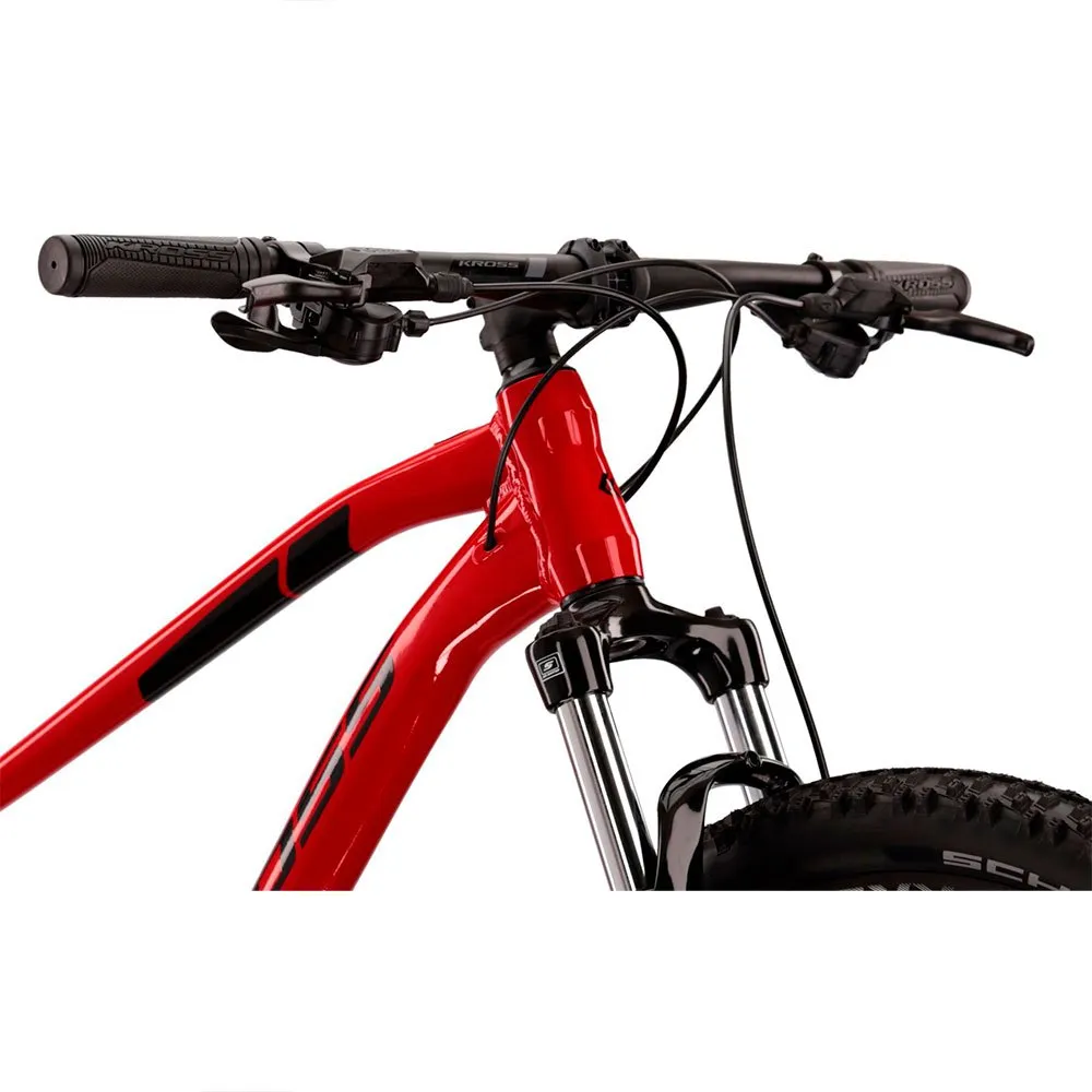 Kross Level 1.0 29´´ 2022 Mtb Cykel, Red / black, L