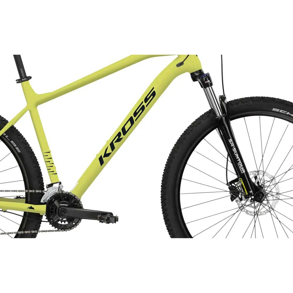 Kross Level 1.0 29´´ Acera M360 2024 Mtb Cykel, Green, M