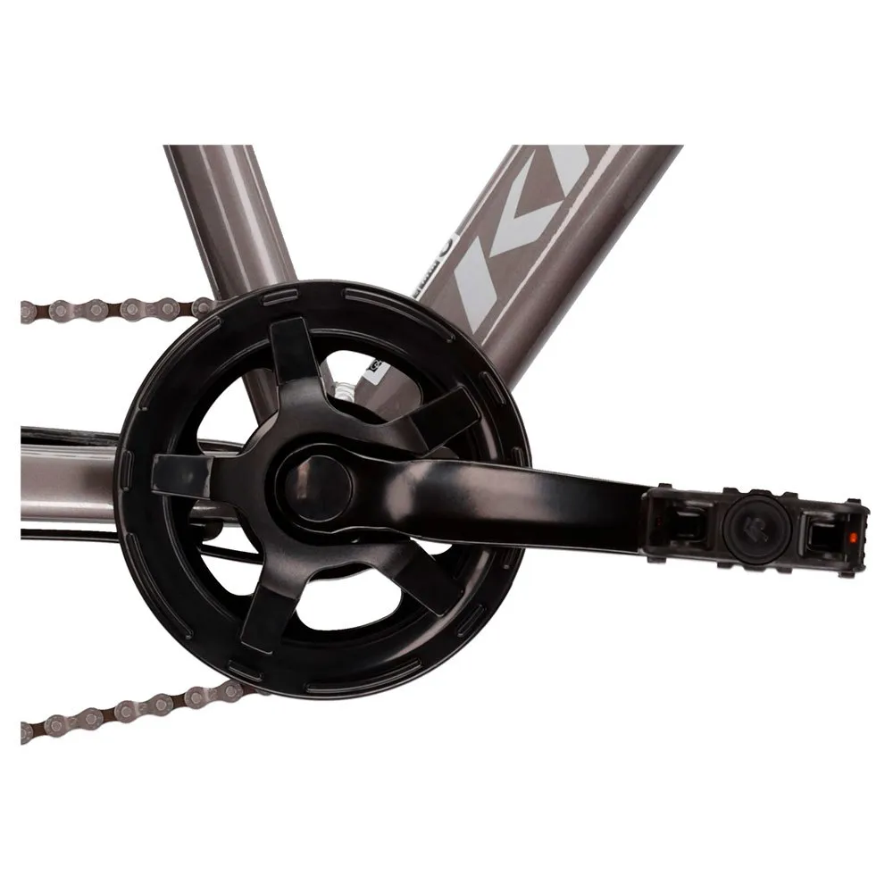 Kross Level 2.0 24´´ Tourney Mtb Cykel, Graphite / orange, One Size Kross Level 2.0 24´´ Tourney Mtb Cykel, Graphite / orange, One Size