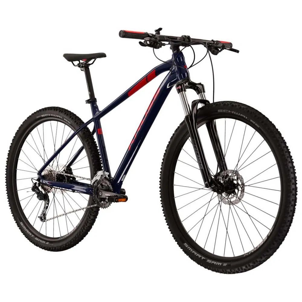 Kross Level 2.0 29´´ Alivio M3100 2023 Mtb Cykel, Blue / red, S