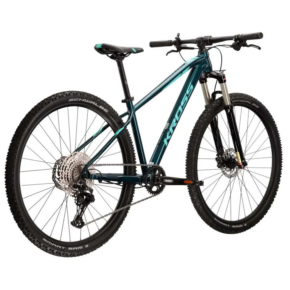 Kross Level 6.0 Dl 29´´ Deore M6100 Lady 2023 Mtb Cykel, Turquoise, L