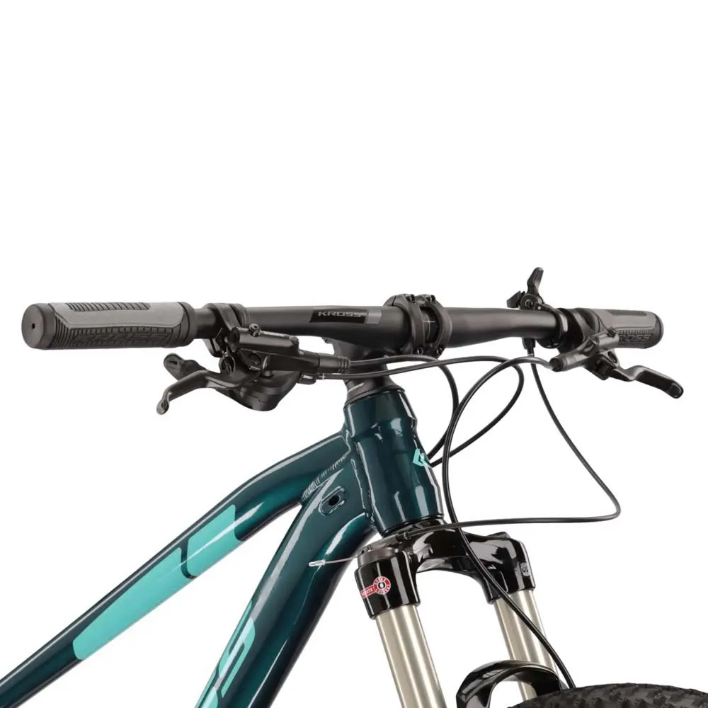 Kross Level 6.0 Ds 29´´ Deore M6100 Lady Lady 2023 Mtb Cykel, Turquoise, S