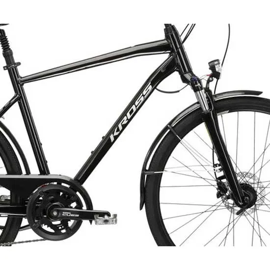Kross Trans 5.0 700 Cues Rd U3020 2024 Cykel, Black, XL