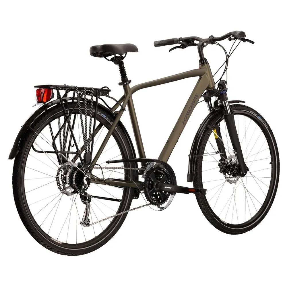 Kross Trans 5.0 Cykel, Khaki, M
