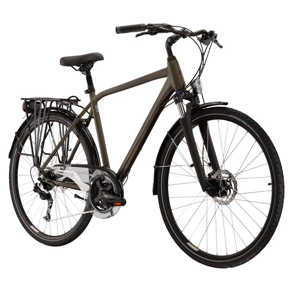 Kross Trans 5.0 Cykel, Khaki, M