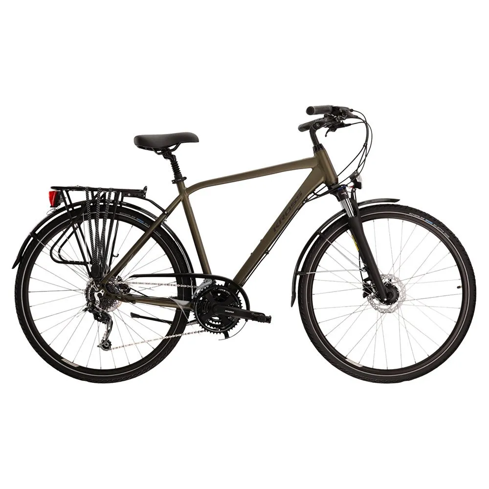 Kross Trans 5.0 Cykel, Khaki, M