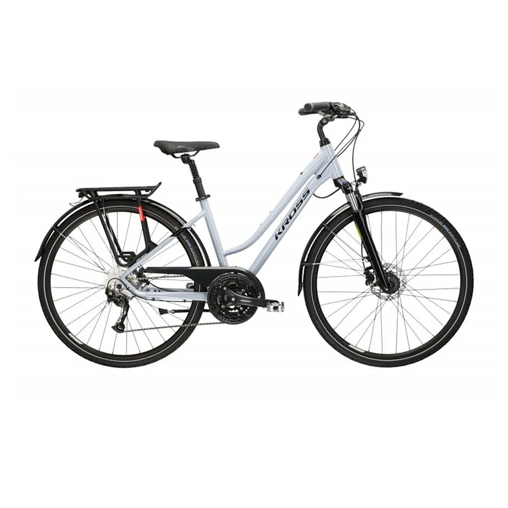 Kross Trans 6.0 700 Alivio M3100 Lady 2023 Cykel, Grey, L